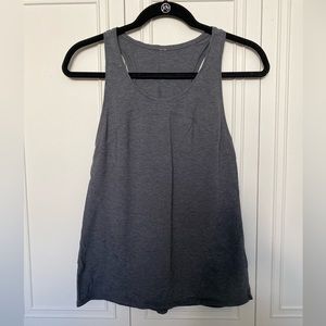 Grey Lululemon tank. Size 4. No tag.